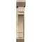 Ekena Millwork Merced Slat Rough Sawn Bracket w/ Offset Brace, Douglas Fir, 6"W x 22"D x 30"H BKT0604X22X30MRC06RDF - alternate 4